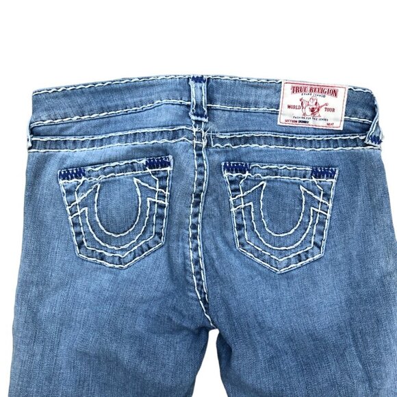 Vintage True Religion Jeans Size 29 SKINNY Blue - Picture 5 of 5